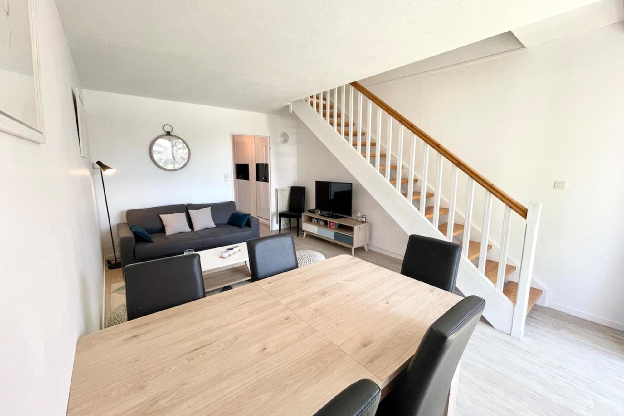 T3 Duplex Top Cosy Balcon 300M Des Plages Carnac Exteriör bild