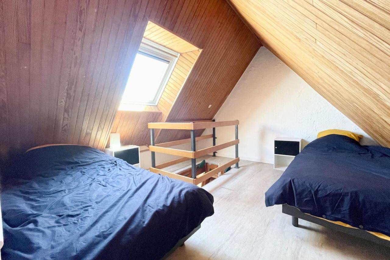 T3 Duplex Top Cosy Balcon 300M Des Plages Carnac Exteriör bild